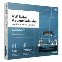 VW Käfer Oldtimer Modellauto Modellbau Adventskalender Franzis Verlag