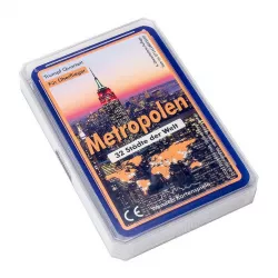 Städte Quartett Metropolen der Welt - Trumpf Kartenspiel Gesellschaftsspiel