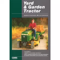 Yard & Garden Tractor Service Manual 1st Edition Mehrzylinder Modelle Clymer