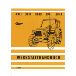 Zetor 4911 5911 5945 6911 6945 1/1979 Traktor Werkstatthandbuch
